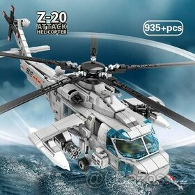 Stavebnice vrtulník Z 20 kompatibilní s LEGO