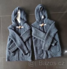 Pletené kabátky s kožíškem - 1