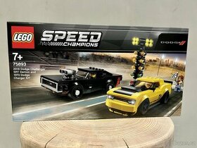 LEGO 75893 Speed Champions - Dodge Challenger a Charger - 1