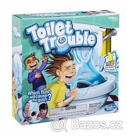 Hra- Hasbro Toilet Trouble Game