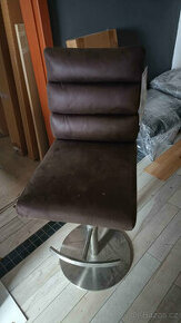 Barová židle - nová - nerez - 1