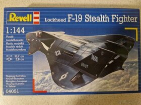 Lockheed F-19 Stealth Fighter stavebnice 1:144 Revell 04051