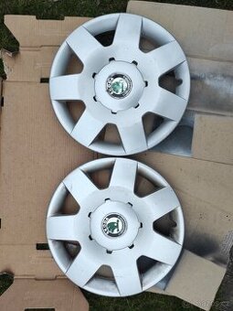 2 kusy poklice Škoda Fabia I. (14")