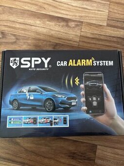 SPY CAR autoalarm, bluetooth, APP ovládání