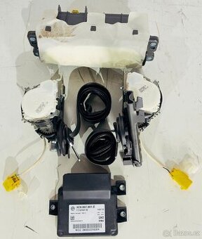 VW PASSAT B7/CC sada airbagů, pyropasy, modul