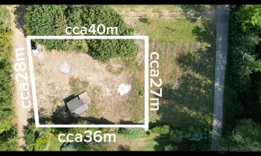 Prodej pozemku/zahrady (1038m2) v přírodním parku Údolí Bílé