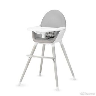Dětská jídelní židlička Kinderkraft FINI grey legs
