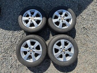 Alu kola na BMW 5 5x120 R16, zimní pneu 225/55/16