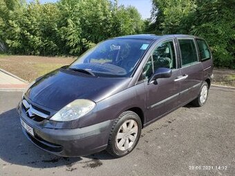Citroen C8 2.0i 100kw LPG na opravu či díly