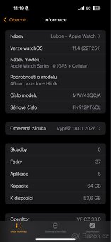Apple watch 10 46 mm CEllular