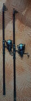Pruty Delphin Thunder, navijáky Okuma Longbow, tripod - 1