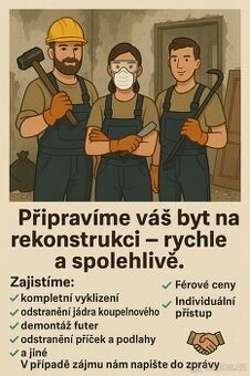 Příprava bytu