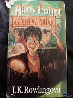 Kniha Harry Potter a Ohnivý pohár dotisk 4. vydání (1. vydán