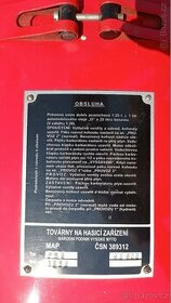 hasičská stříkačka PS8, PS2/3, PS3, PS12 - štítky