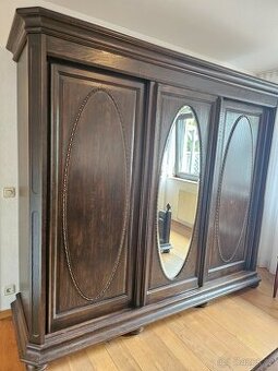 Skříň Rustikální Dub - 1