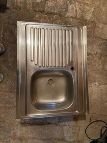 Dřez nerezový 2x