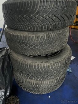 Prodám zimní pneumatiky s disky R15 195 65