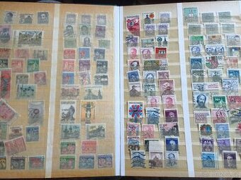 Sbírka známek československo - 790 kusů