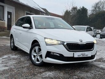 Škoda Scala 1.0TSi 85kw 2020 Virtual-klima-senzory-LED-tažné