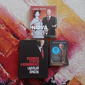 Ladislav Špaček - 3 knihy Etikety