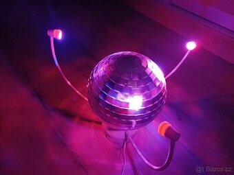 Disco koule na strop nebo zem průměr 20 cm