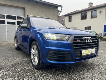 AUDI SQ7  4,0 D V8 320 Kw 7 MÍST PANORAMA