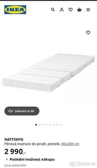 Matrac ikea busunge Rastouci