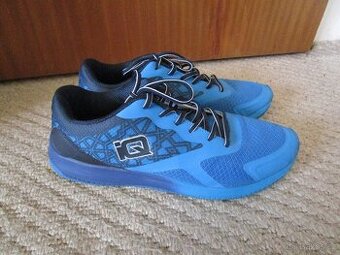 Lehké modré šněrovací sportovní boty IQ Icharo, č. 43