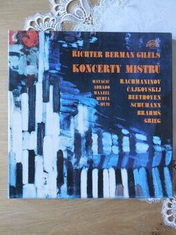 LP koncerty mistrů set 5 ks Beethoven, Čajkovský, Schumann