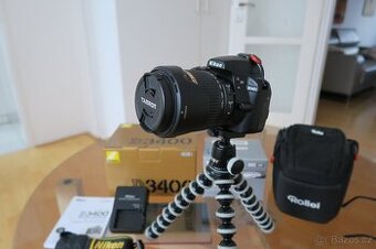 Nikon D3400 + Tamron 18-270mm