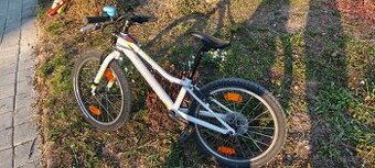 Dětské kolo/bílé/velikost 20