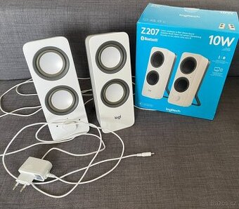 Reproduktory Logitech Z200 – bílé