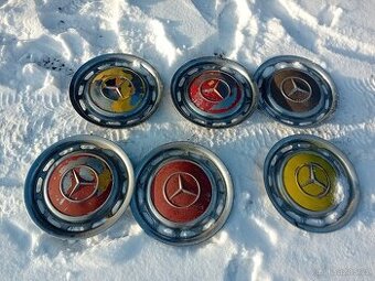 Chromované kryty kol Mercedes 14"