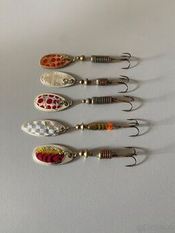 třpytky staré rybářské třpytky vláčení rybařina retro