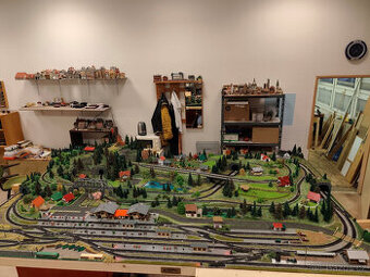 Kolejiště TT 255 x 150 cm