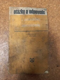 Kniha - Otázky a odpovede z automobilovej elektrotechniky