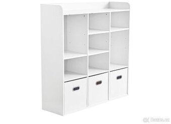 Nový stojící otevřený regál