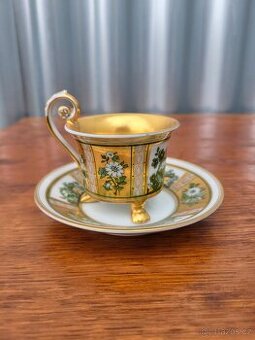 Starožitný šalek s podšálkem - Bavaria