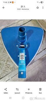 Bazénový kartáč pro čištění stěn a dna