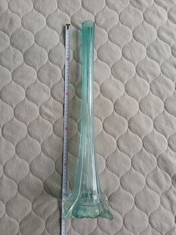 Skleněná váza, píšťala 50 cm - osobní odběr Praha 4