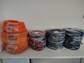 CYKY kabely / 3x2,5 / 3x1,5 / 5x 1,5 / 5x 2,5