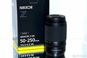 Nikon Z DX Nikkor 50-250mm NEPOUŽITÝ