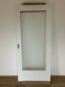 Posuvné prosklené dveře pro otvor 100 cm