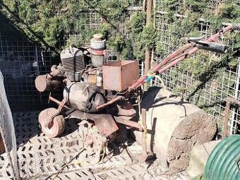 Rotavator s motorem ČZ 175