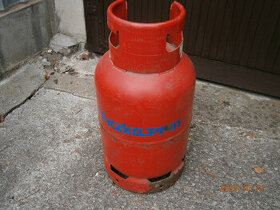 propanbutanové láhve,bomby 10 kg,2kg - prázdná,reg.ventil