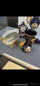 Sada starožitných porcelánových dekorací – pozůstalost