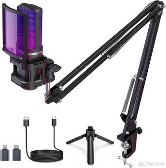 Herní mikrofon ZealSound RGB BKD-11Pro/A68