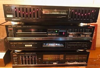 JAPONSKÁ HIFI SESTAVA FISHER - ZESILOVAČ ,TUNER ,CD