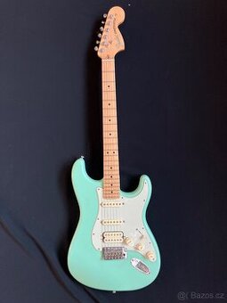 Fender American Performer Stratocaster HSS MN Satin Surf Gre - 1