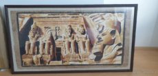 Zarámovaný papyrus s Egypta 135x75cm